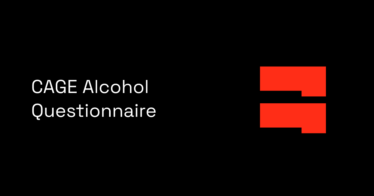 CAGE Alcohol Questionnaire