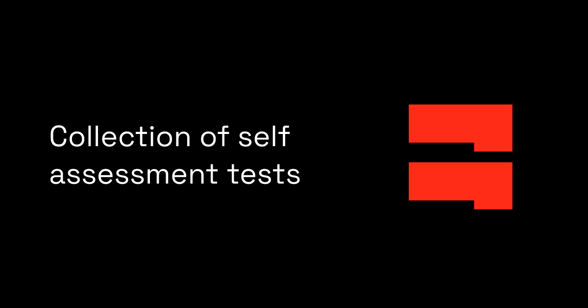 Collection of self assessment tests | BlockSurvey