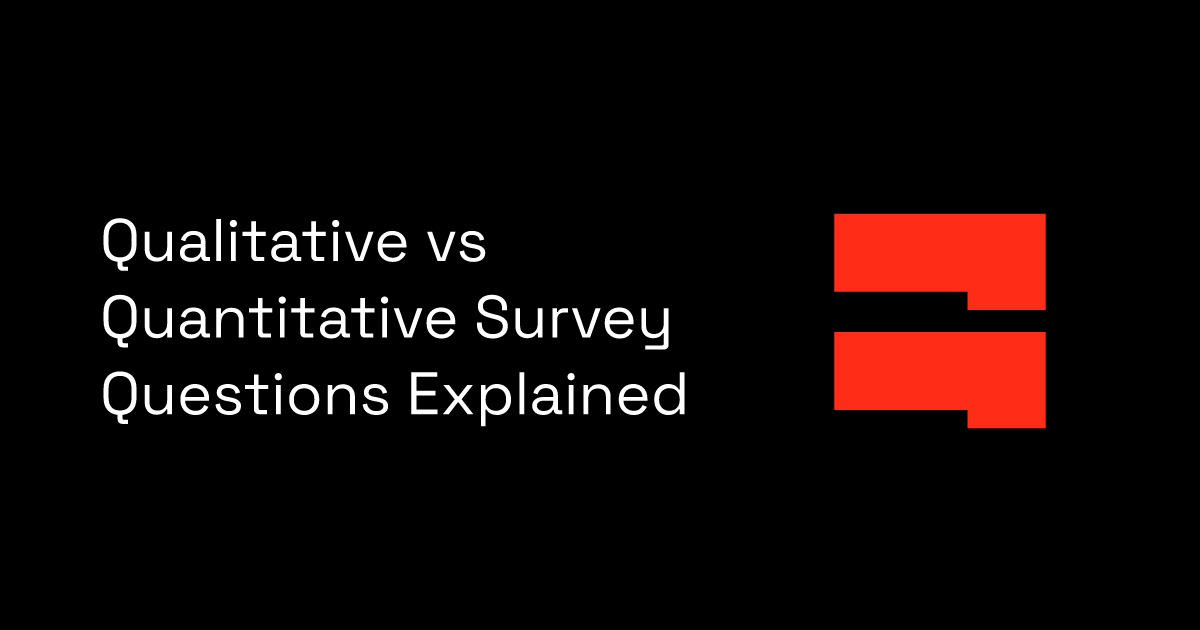 Qualitative vs Quantitative Survey Questions Explained | BlockSurvey