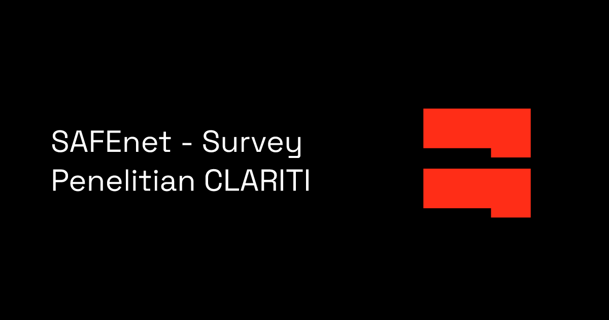 SAFEnet - Survey Penelitian CLARITI